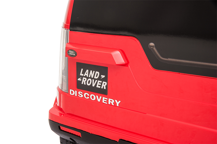 Kids Electric Ride On Land Rover Discovery 12v Single Seat Red - Image 27