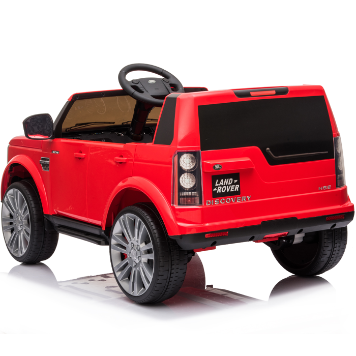 Kids Electric Ride On Land Rover Discovery 12v Single Seat Red - Image 13