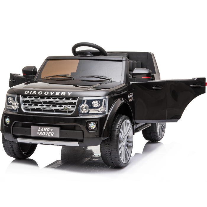 Kids Electric Ride On Land Rover Discovery 12v Single Seat - Black - Image 5