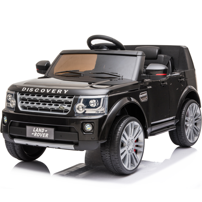 Kids Electric Ride On Land Rover Discovery 12v Single Seat - Black - Image 3