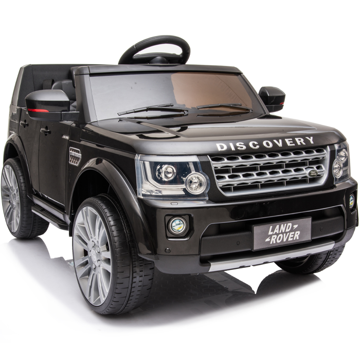 Kids Electric Ride On Land Rover Discovery 12v Single Seat - Black - Image 6