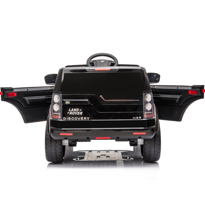 Kids Electric Ride On Land Rover Discovery 12v Single Seat - Black - Image 13