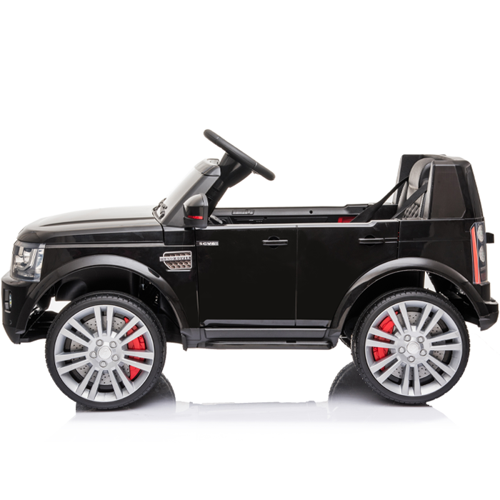 Kids Electric Ride On Land Rover Discovery 12v Single Seat - Black - Image 14