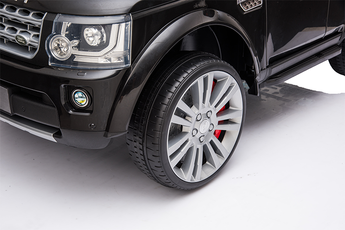 Kids Electric Ride On Land Rover Discovery 12v Single Seat - Black - Image 17