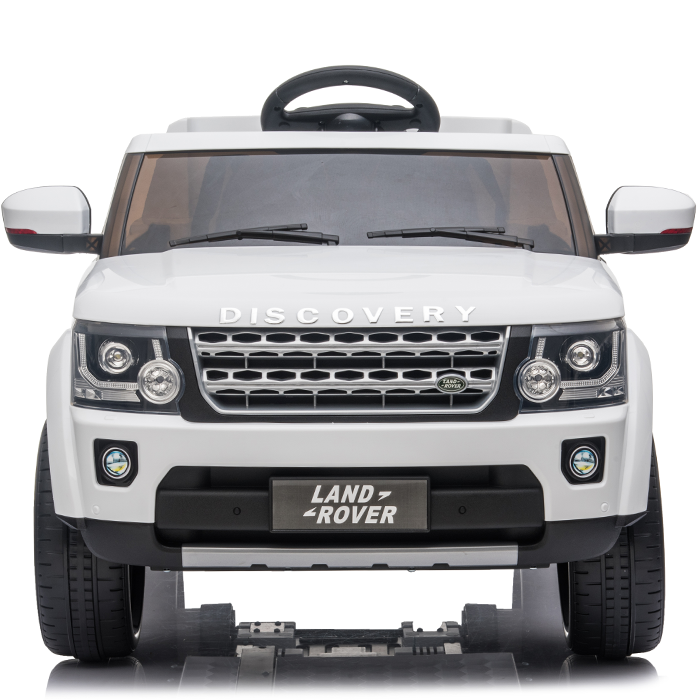 Kids Electric Ride On Land Rover Discovery 12v Single Seat - White - Image 12