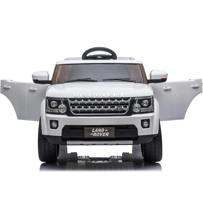 Kids Electric Ride On Land Rover Discovery 12v Single Seat - White - Image 13