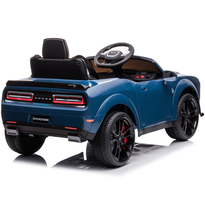 Kids Electric Ride On 12V Dodge Challenger Blue
