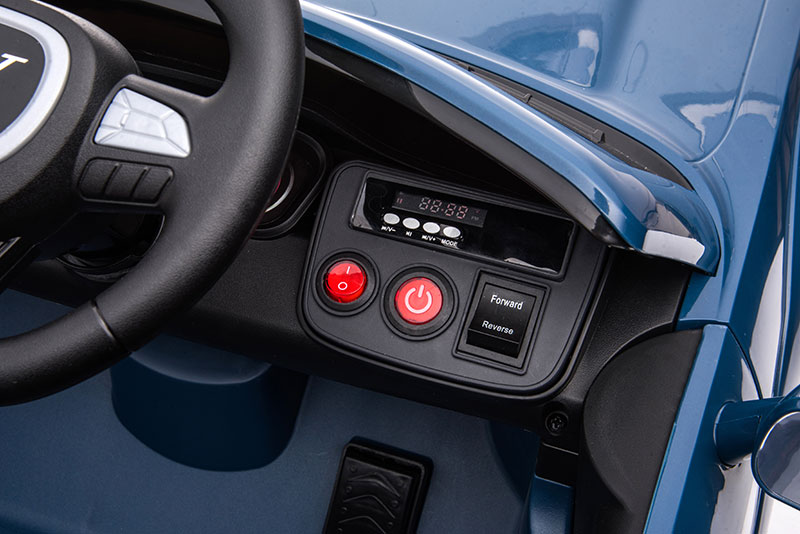 Kids Electric Ride On 12V Dodge Challenger Blue