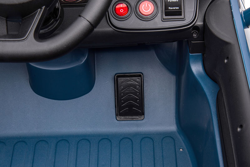 Kids Electric Ride On 12V Dodge Challenger Blue