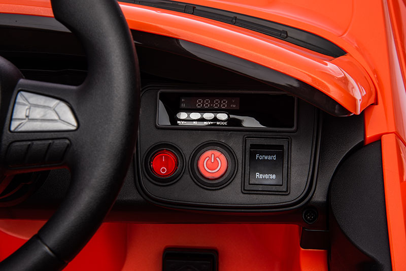 Kids Electric Ride On 12V Dodge Challenger Orange