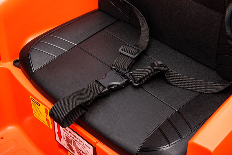 Kids Electric Ride On 12V Dodge Challenger Orange